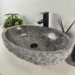 Раковина из мрамора Erozy Grey EM-64677 61*41*16 0189