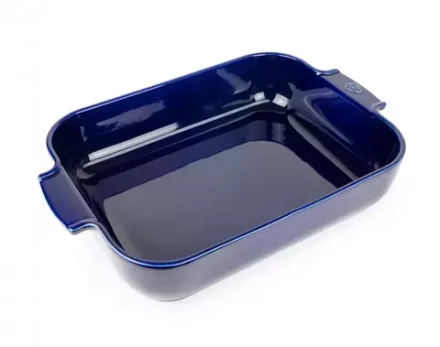 Peugeot - Керамическое блюдо Appolia 40x27см синее / артикул   60039  / GTIN 4006950060039