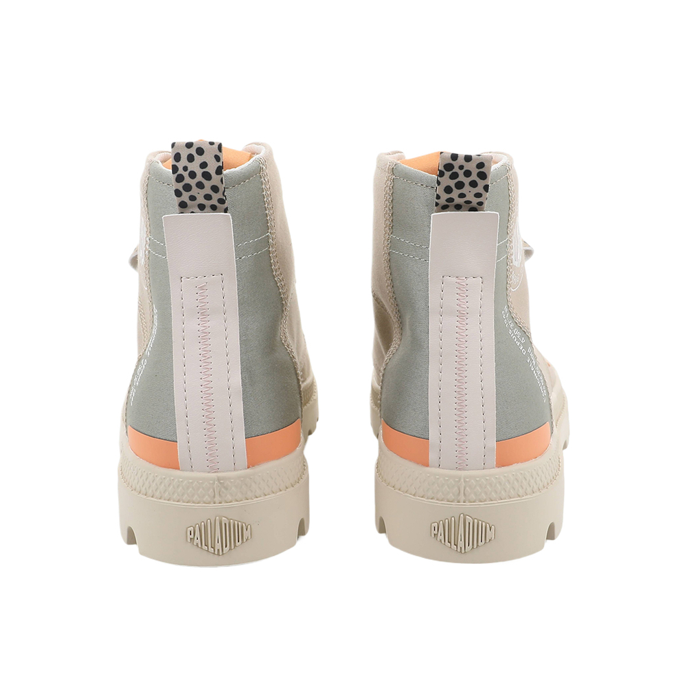 Palladium Pampa Canvas Shoes Unisex Mid top Brown