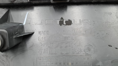 Накладка двери задняя правая Jetour Dashing 22-нв