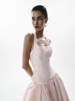 «Coquette Tie-Back Top» Топ из тафты с открытой спиной.
