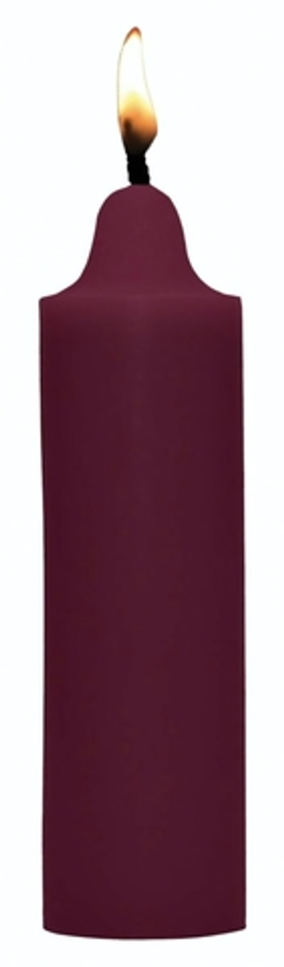 Восковая BDSM-свеча Wax Play с ароматом розы (Цвет: красный)