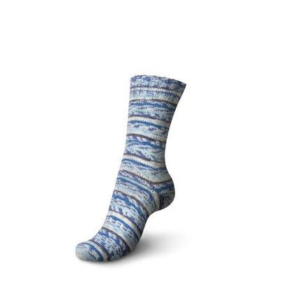 Пряжа Regia Cotton Color (02411/Хелсинки), 72% хлопок, 18% полиамид, 10% полиэстер, 100г/420м