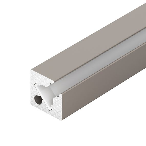 Профиль c экраном SL-KANT-H10-SQUARE-2000 CHAMPAGNE GOLD Arlight 055320