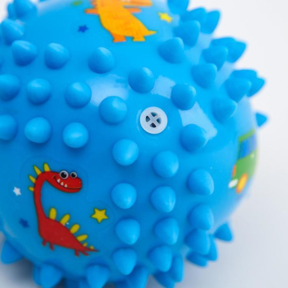 5239090 Набор из твёрдых развивающих массажных мячиков, «Веселые друзья», 2шт, d=9 см