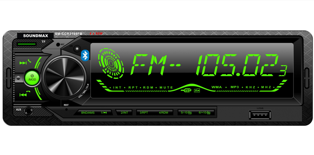 Автомагнитола Soundmax SM-CCR 3189FB Bluetooth