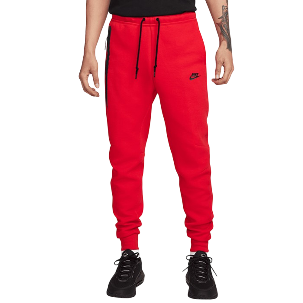 Штаны Nike Tech Fleece 2023 Red/Black