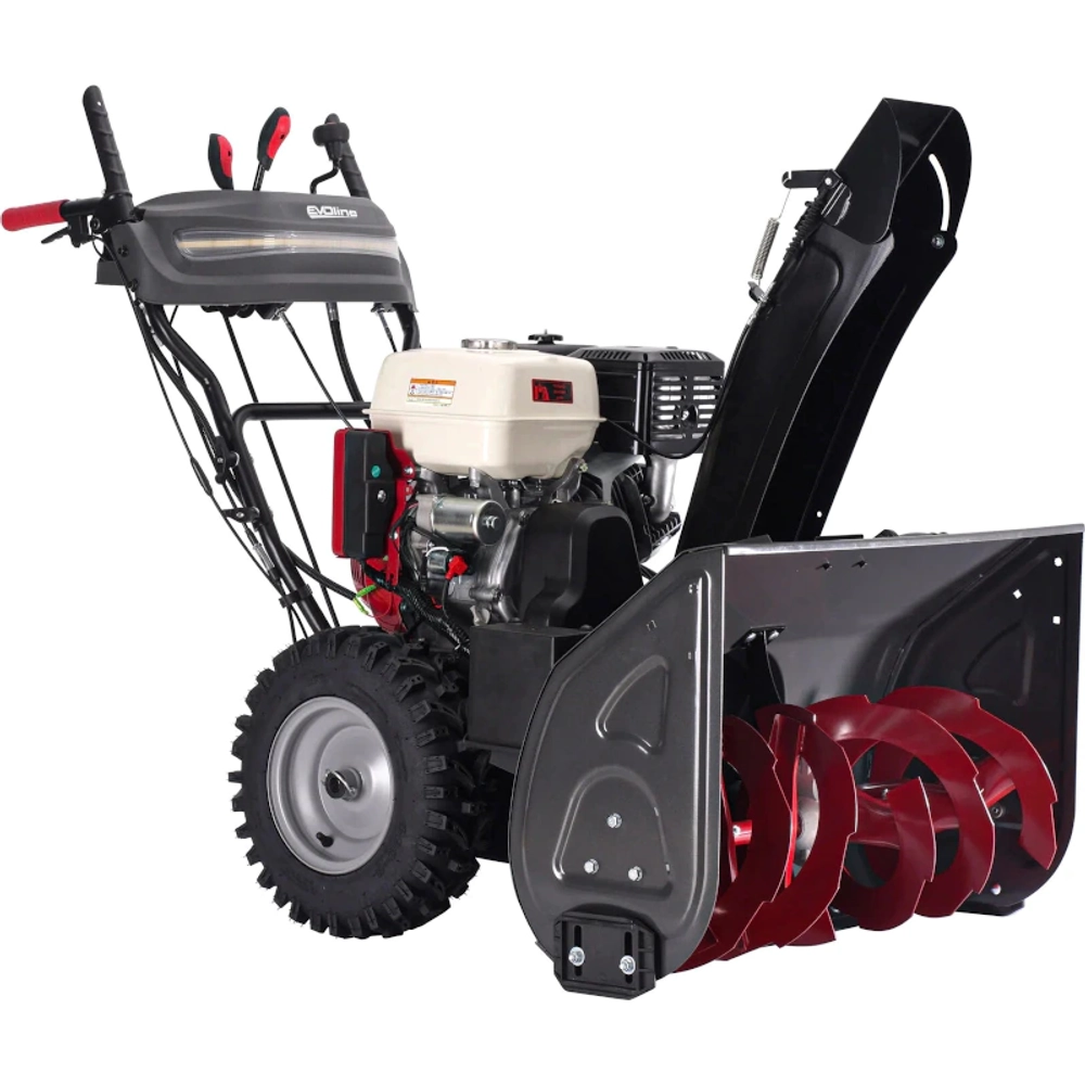 EVOline SBG 760 HE бензиновый снегоуборщик 11.7 л.с, ковш 76 см, выброс 15 м, 6 вперед/2 назад