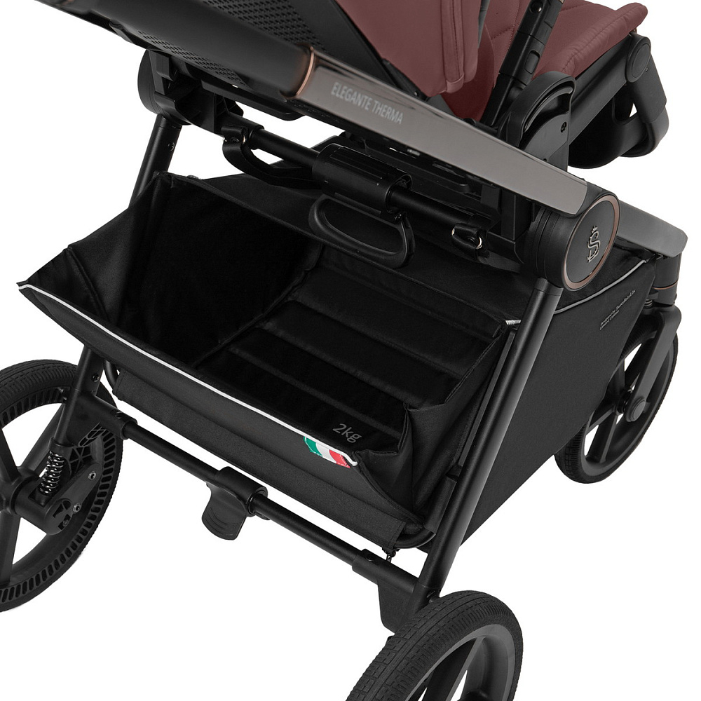 Коляска 4 в 1 Sweet Baby SBL Elegante Therma + автокресло Elegante Plus с базой i-Size ISOFIX DK780 Mokka
