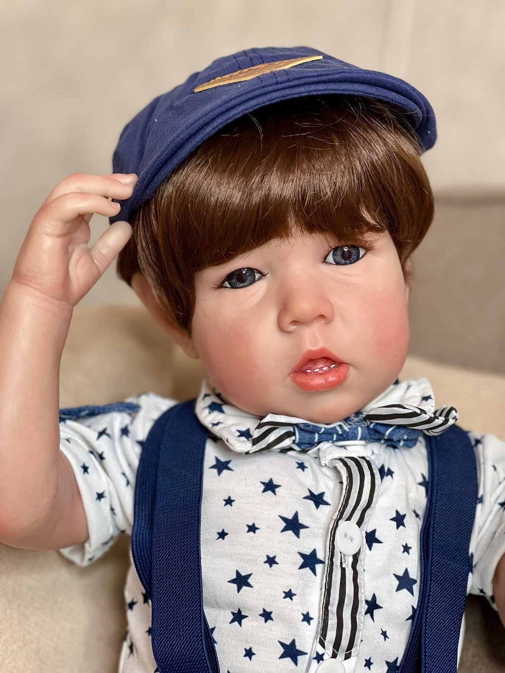 Кукла Реборн мягконабивная 70см в пакете (FA-349)