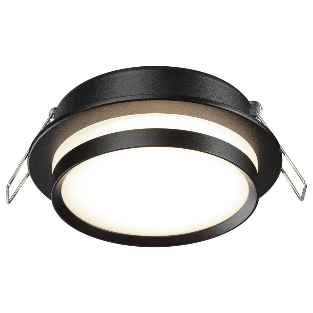 371036 WIR NT25 571 черный Светильник встраиваемый IP20 GX53 12Вт 220-240V LIRIO