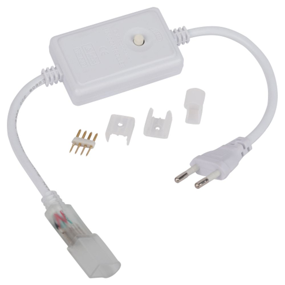 Светодиодная неоновая лента ЭРА N5050-72-IP67-220V-20m-RGB многоцветный | Светодиодный неон 220В и аксессуары