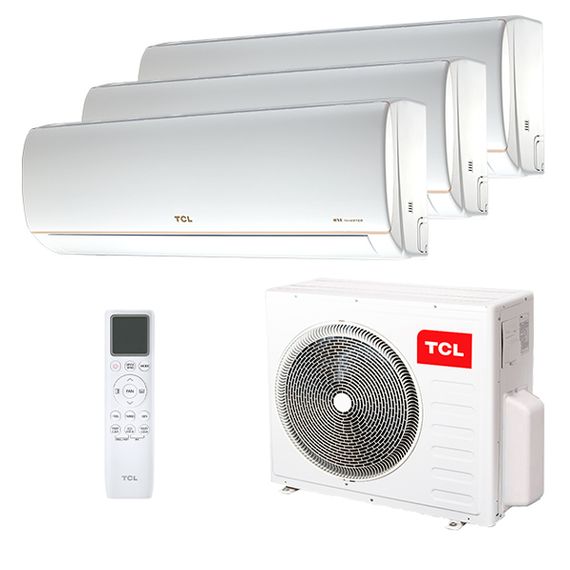 Мультисплит система на 3 комнаты TCL TACM-09HRID/E1 + TACM-12HRID/E1 x 2 / TACM3O-27HID