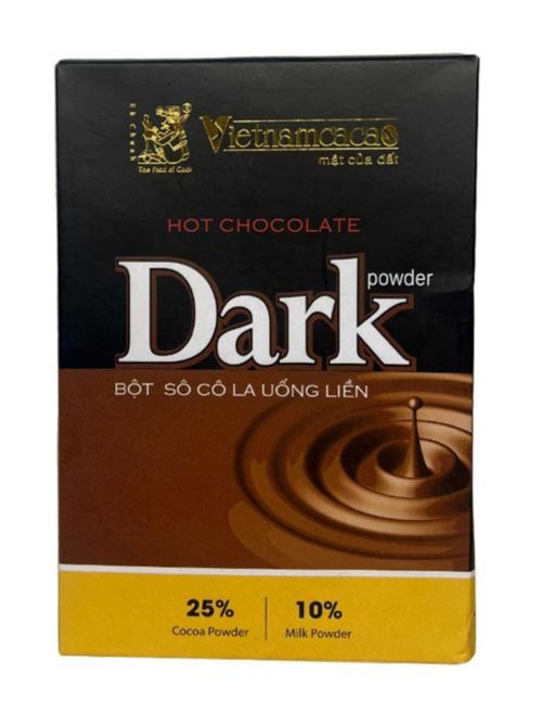 Горячий темный шоколад Vietnamcacao растворимый 15 саше