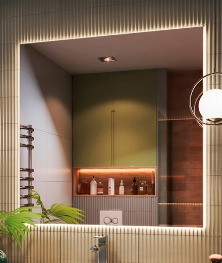 Зеркало Quadro Comfort 1000 на взмах