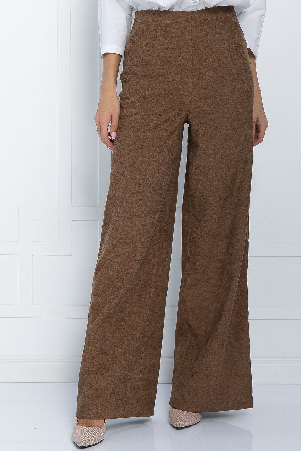 Брюки Жанин (светло-коричневые) Б11390 LT Collection