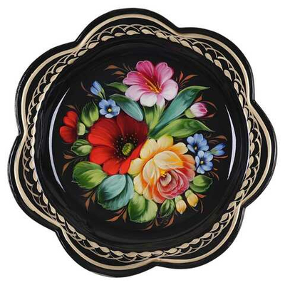 Zhostovo metal tray A1D070425303
