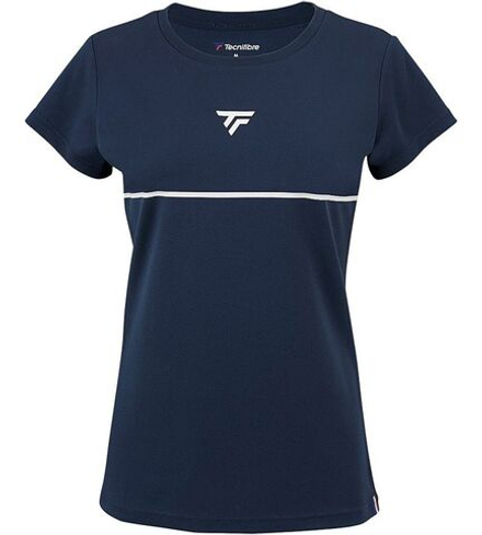 Женская теннисная футболка Tecnifibre W.Perf Tee 22 - marine