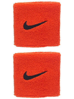 Напульсник теннисный Nike Swoosh Wristbands - Оранжевый