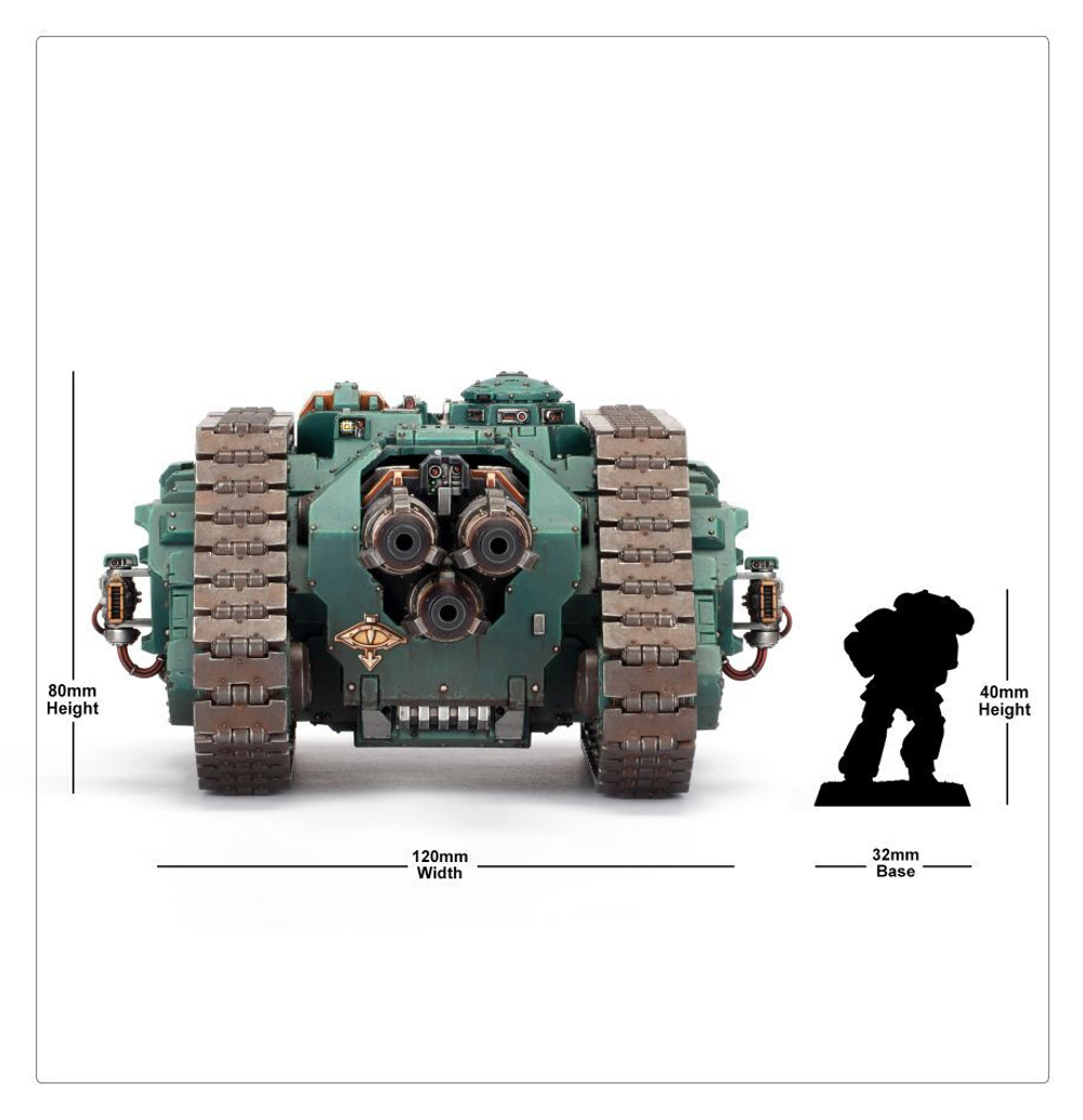 Legiones Astartes - Cerberus Heavy Tank Destroyer