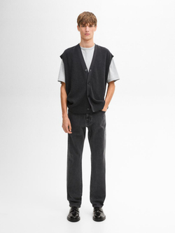 Massimo Dutti Джинсы облегающего кроя, серый