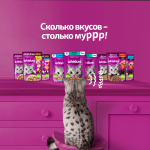 Рагу индейка/кролик, 75г корм для кошек влажный Whiskas