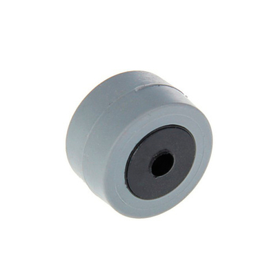 Колесо мебельное ТУНДРА обрезиненное d27мм серое 3639366