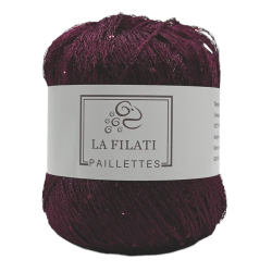 Пряжа Paillettes, 50г, 275м, 100%полиэстер (цена за 1 шт)