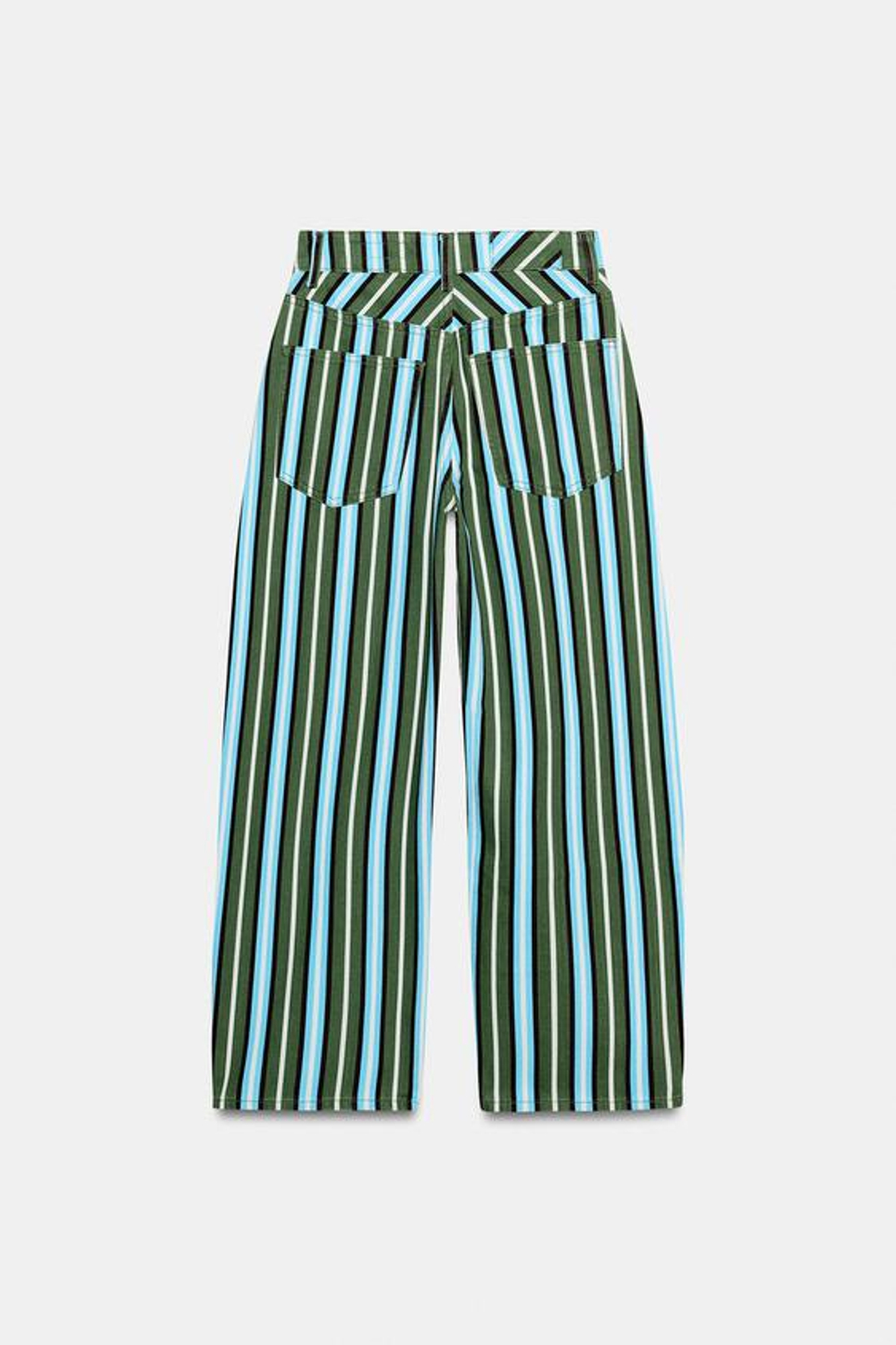 Z1975 ДЖИНСЫ С НИЗКОЙ ТАЛИЕЙ И ПОЛОСКАМИ - ZARA