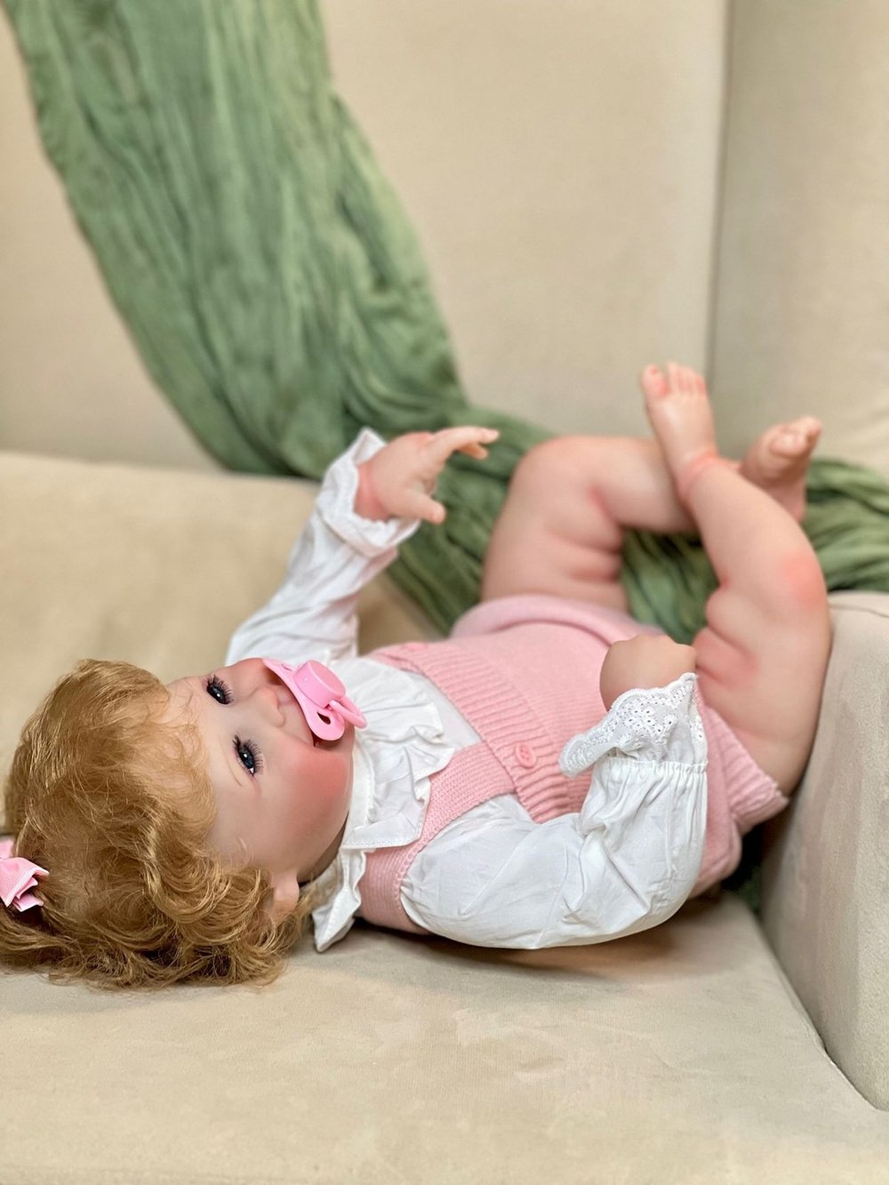 Кукла Реборн мягконабивная 50см в пакете (FA-755)