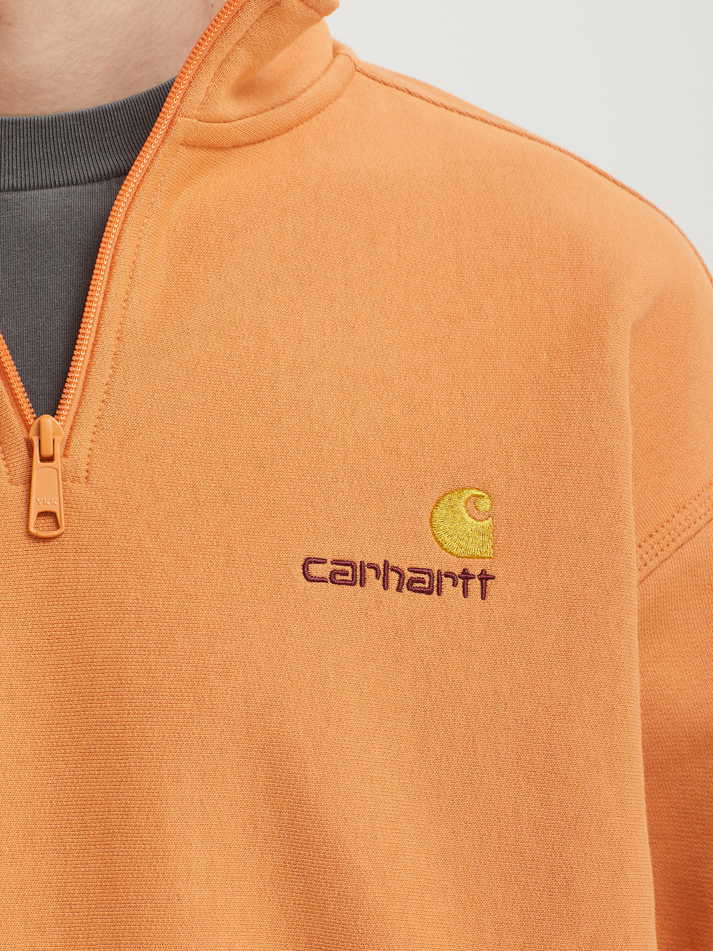 Мужская Толстовка Half Zip American Script