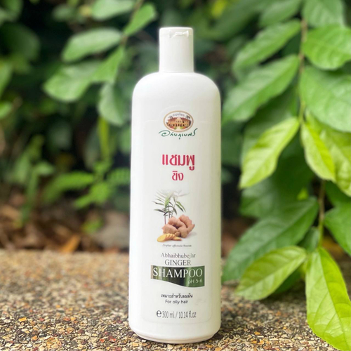 Шампунь для жирных волос на основе экстракта корня Имбиря Shampoo Ginger Abhaibhubejhr