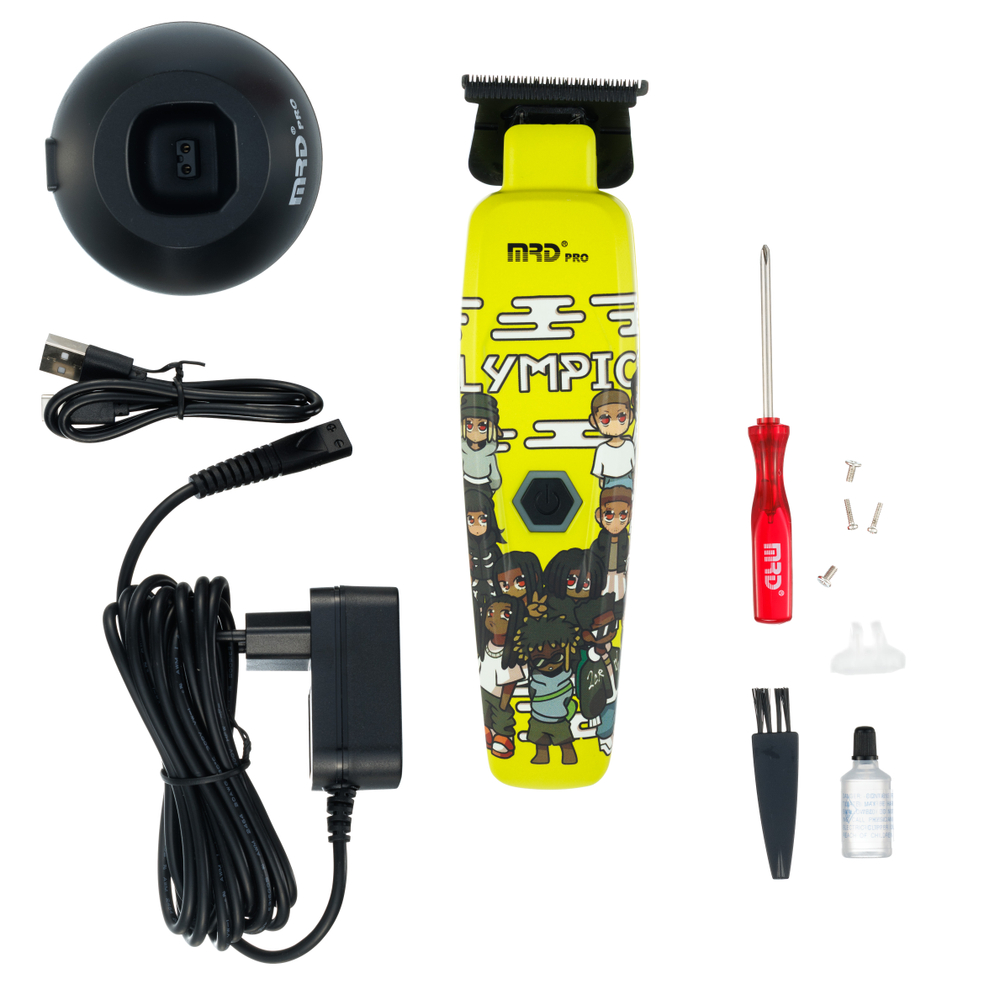 MRD Триммер для стрижки Pro GMT-90-4 Smart Brain Olympic green LE