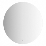Зеркало Evoform с LED-подсветкой 21 W Ø80 см Сенсорный выключатель Нейтральный белый свет
