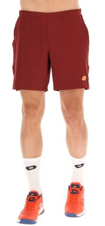 Теннисные шорты Lotto Tech I D1 7" Short - tawny red