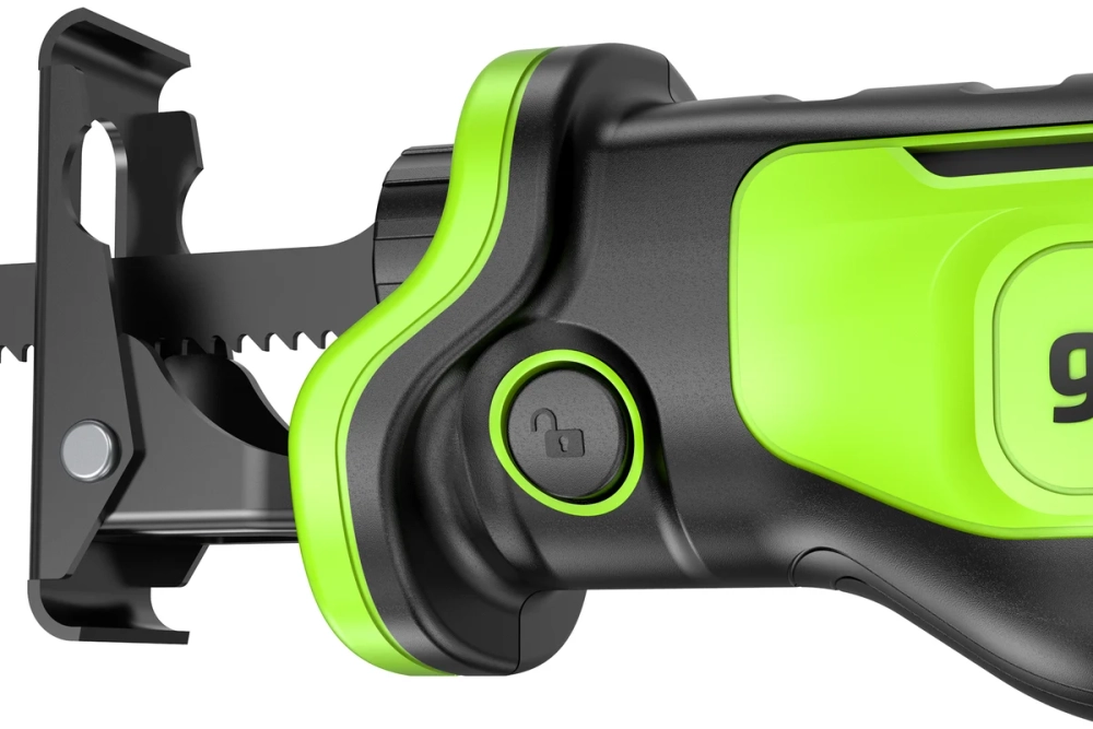 Пила сабельная аккумуляторная GreenWorks GPT-BLRS-1, 24В, б/щет., 0-3000 об/мин, рез 115 мм дер., без АКБ и ЗУ 1200607