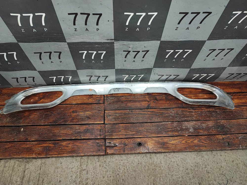 Юбка заднего бампера Mercedes E-Class (W213) 16-нв Б/У Оригинал A2138854502