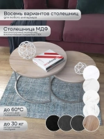 Комплект журнальных столов Акцент - СД - МДФ в ПВХ