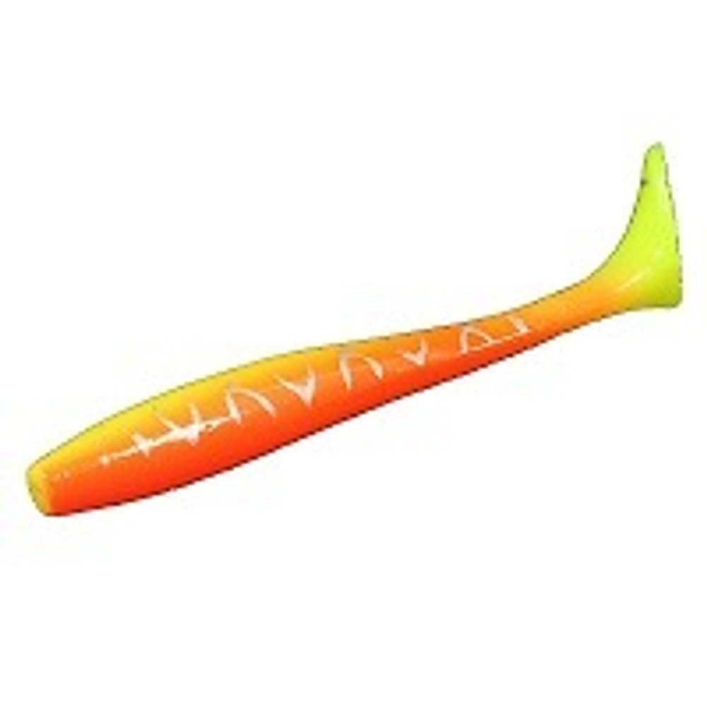 Мягкая приманка Narval Choppy Tail 100мм  #009 5шт Sunset Tiger