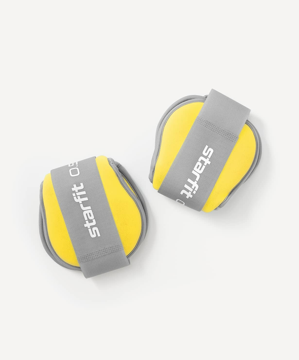 Утяжелители универсальные WT-502, 0,5 кг, желтый/серый