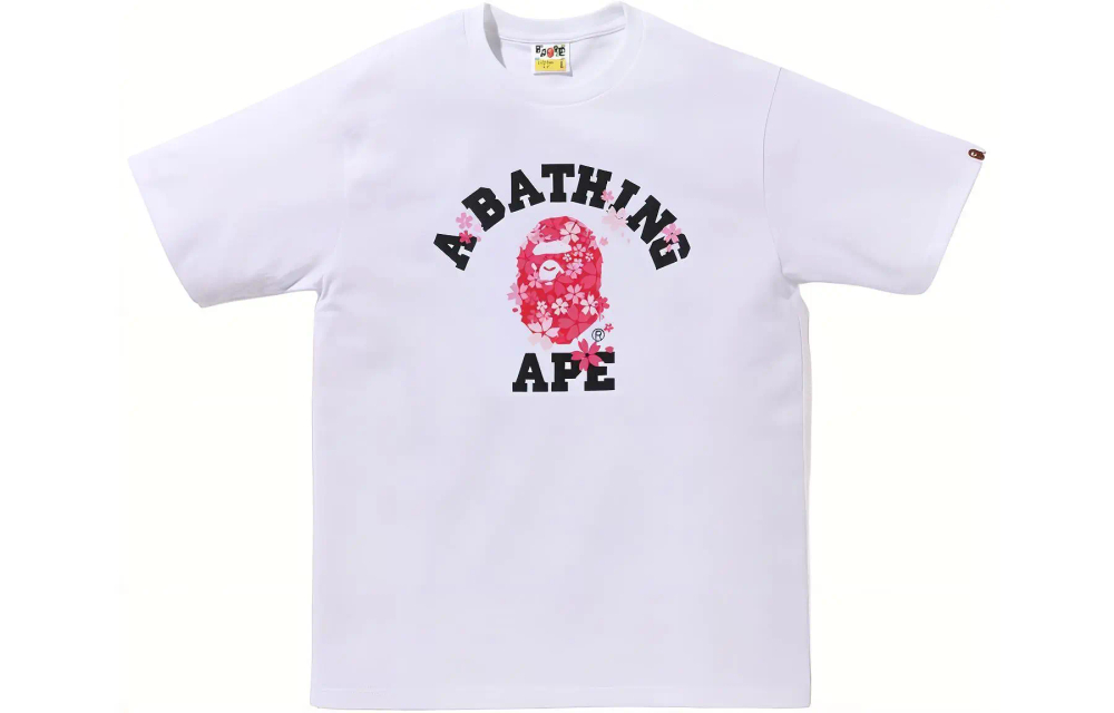 A Bathing Ape Sakura College Tee