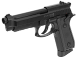 Пистолет пневматический Stalker STB (Taurus PT92) к.4,5мм,  12г CO2, металл, 100 м/с, Hop-Up, Blowback, автоогонь