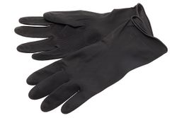 Перчатки латексные рифлёные 2 штуки в упаковке