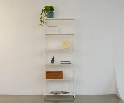 Стеллаж металлический 155х60х25, молочный