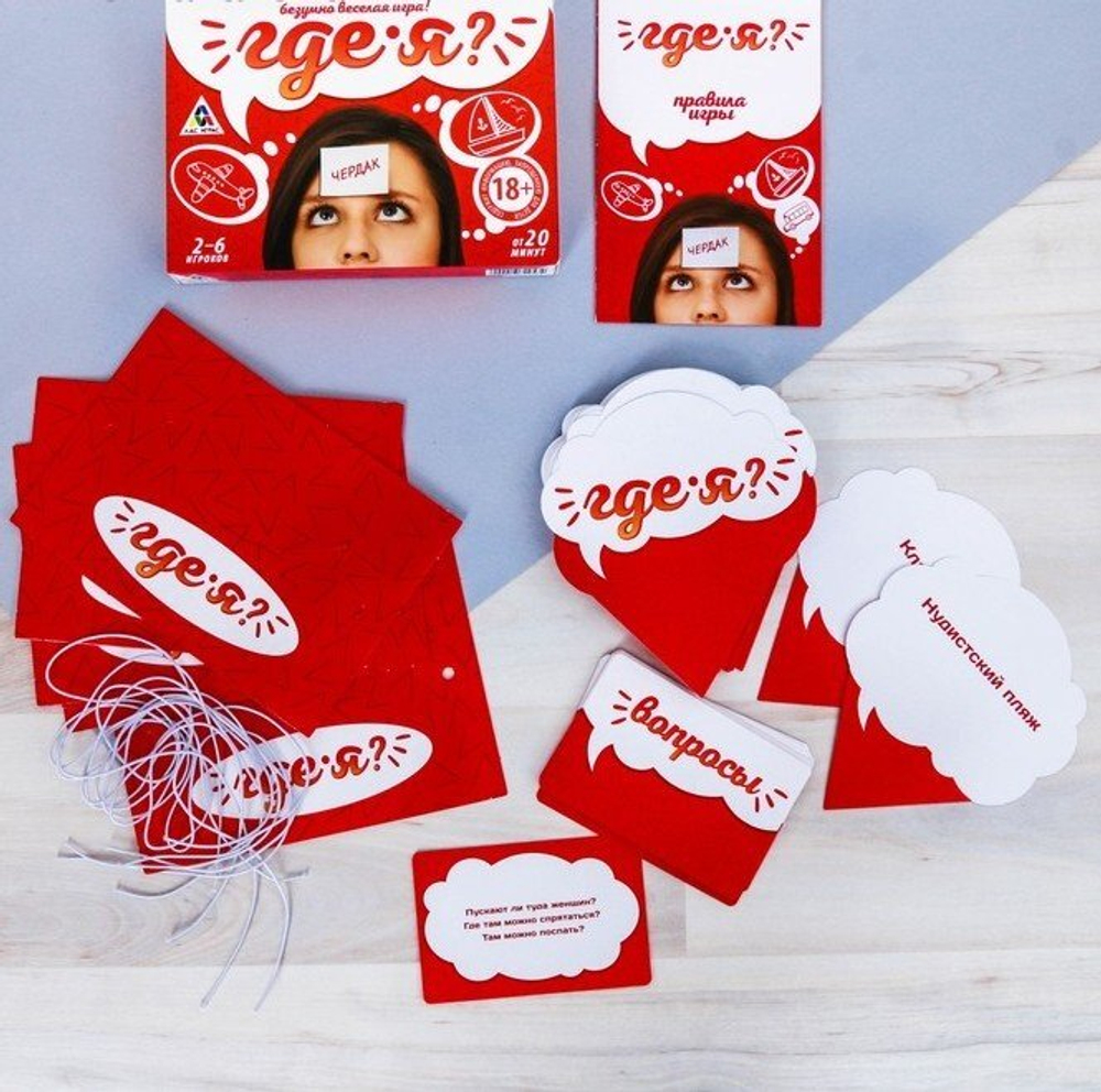 Игра для веселой компании «Где я?»