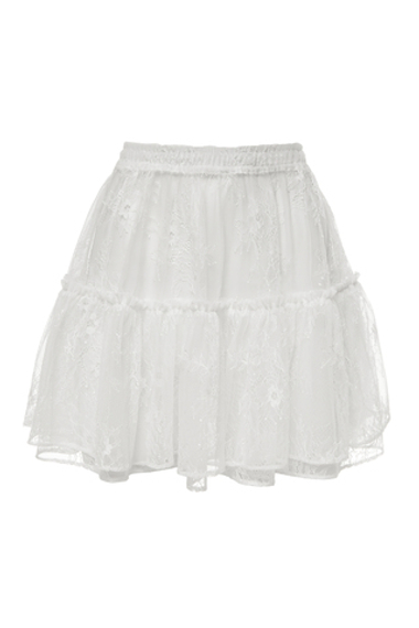 “Doll skirt” Юбка с воланами из кружева.