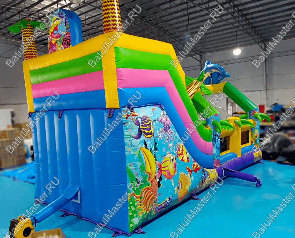 Батут "Волшебный океан", 8*4*5 м