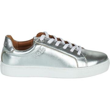 Hugo Boss Leather Low-Top 'Silver'