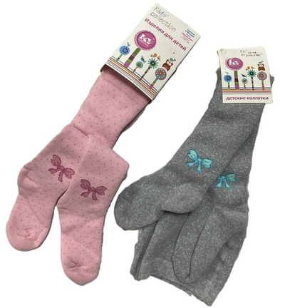 Колготки на девочку махровые из 87% х/б на рост 92-98 см и 110-116 см