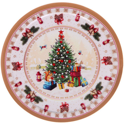 Подставка под кружку керамическая 10,5см «Ёлочка»